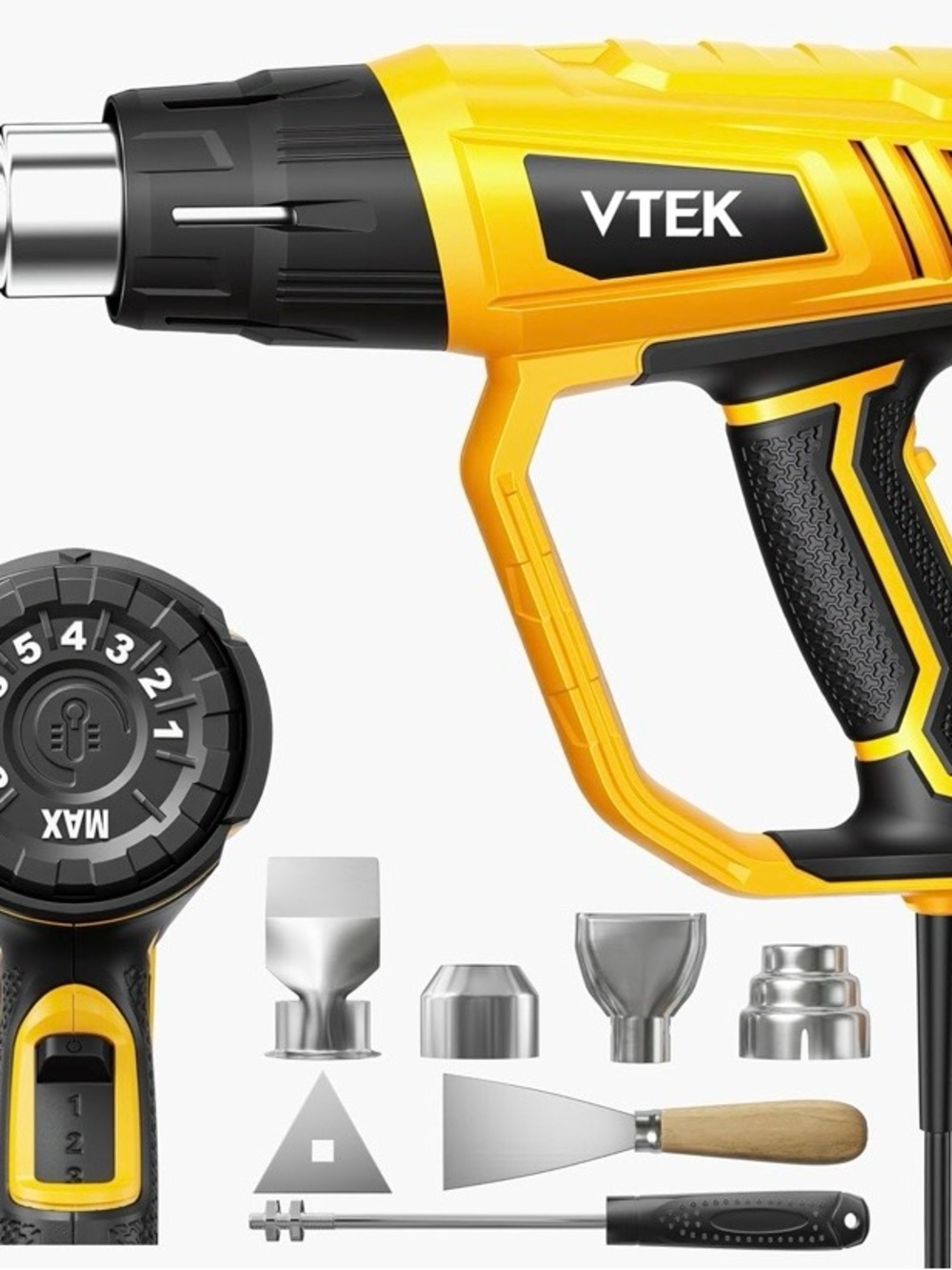 NEW - Heat Gun 1800W Hot Air Gun140℉-1202℉ Fast Heating Variable Temperature